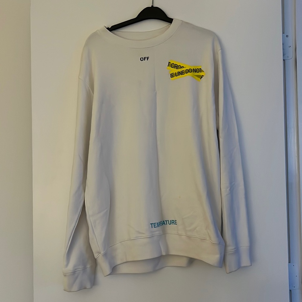 Off white sweater